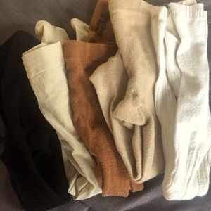 6 Pair of Assorted 2T-4T Tights